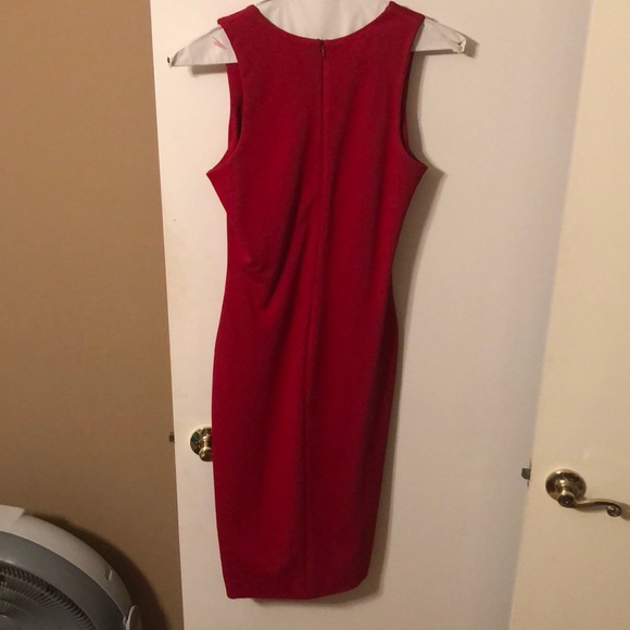 NWT Red fitted dress - Picture 2 of 3